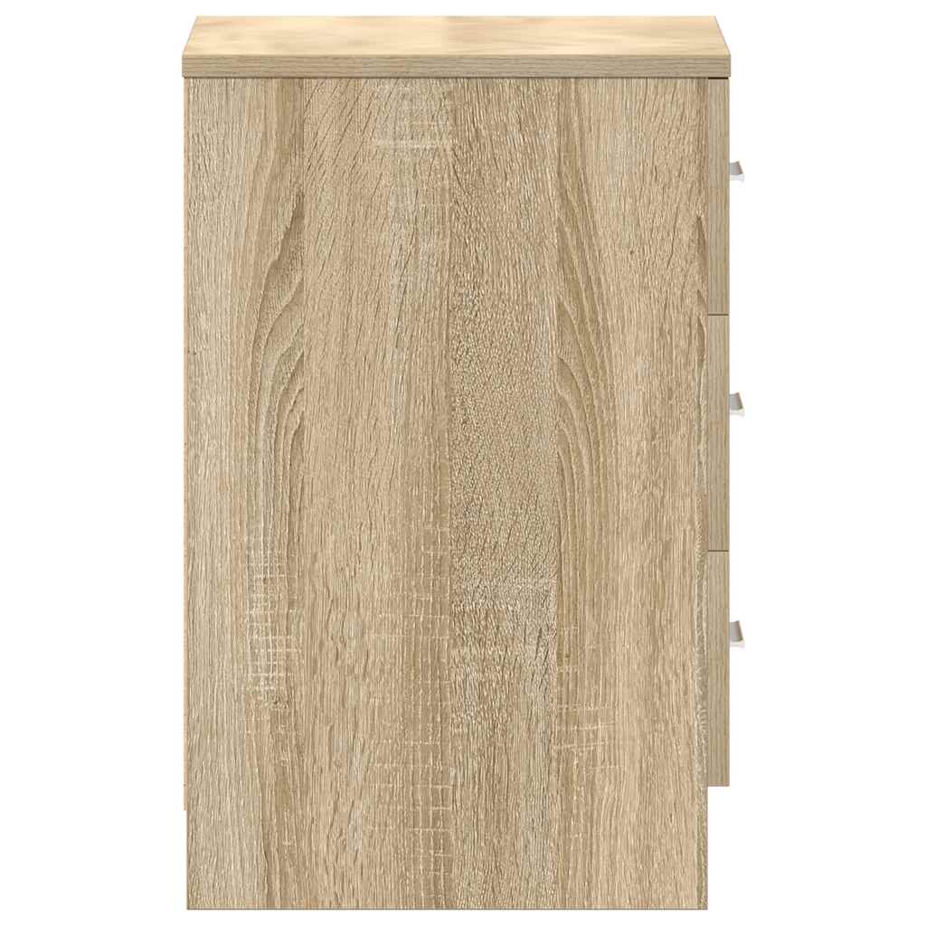Table de chevet Chêne Sonoma 38x35x56 cm Bois d'ingénierie - XIOS