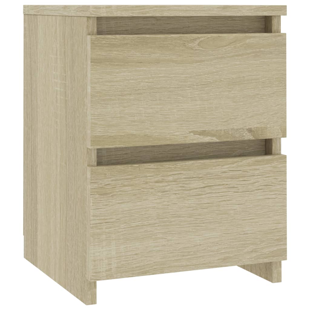 Table de chevet Chêne sonoma 30x30x40 cm Bois d'ingénierie - XIOS