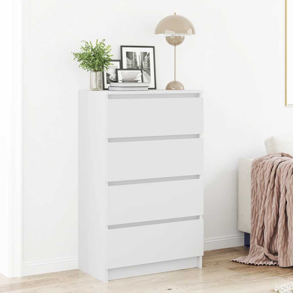 Buffet Blanc 60x35x98,5 cm Bois d'ingénierie - XIOS