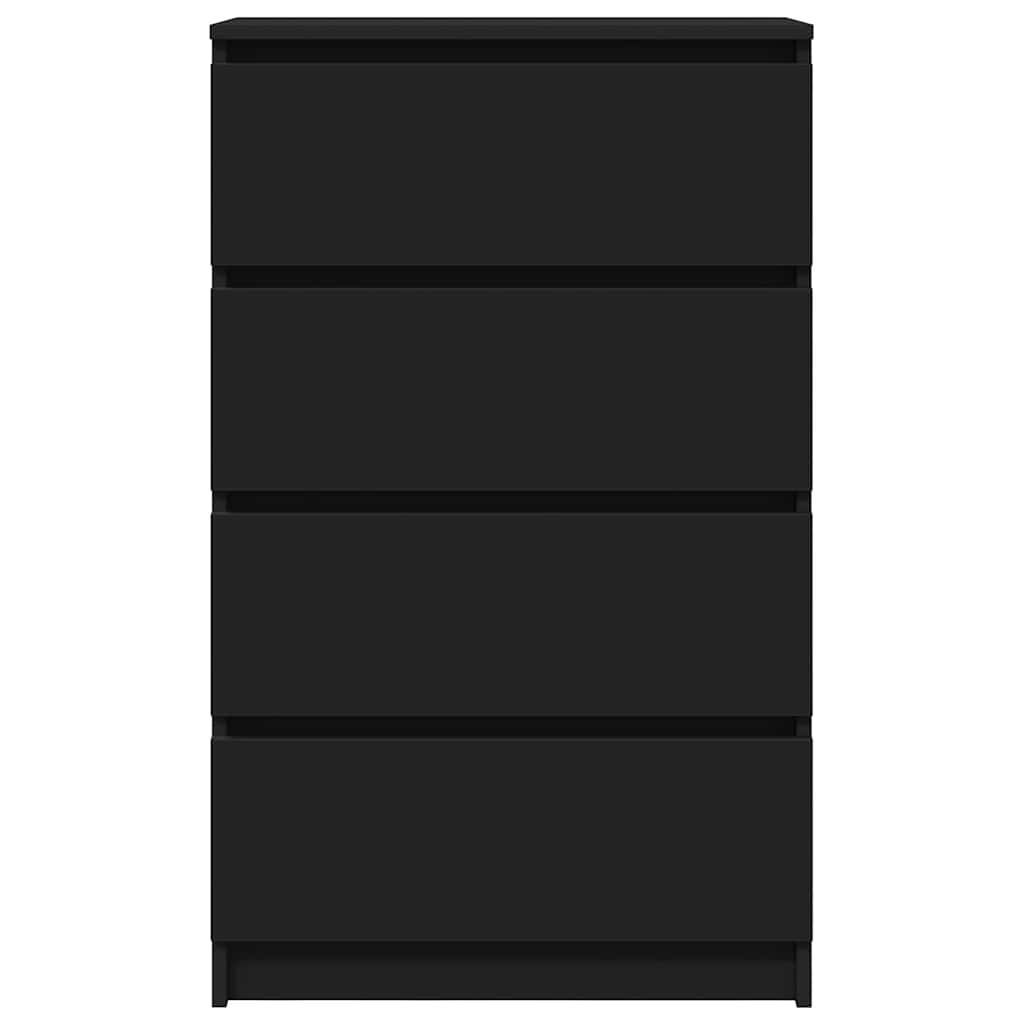 Buffet Noir 60x35x98,5 cm Bois d'ingénierie - XIOS