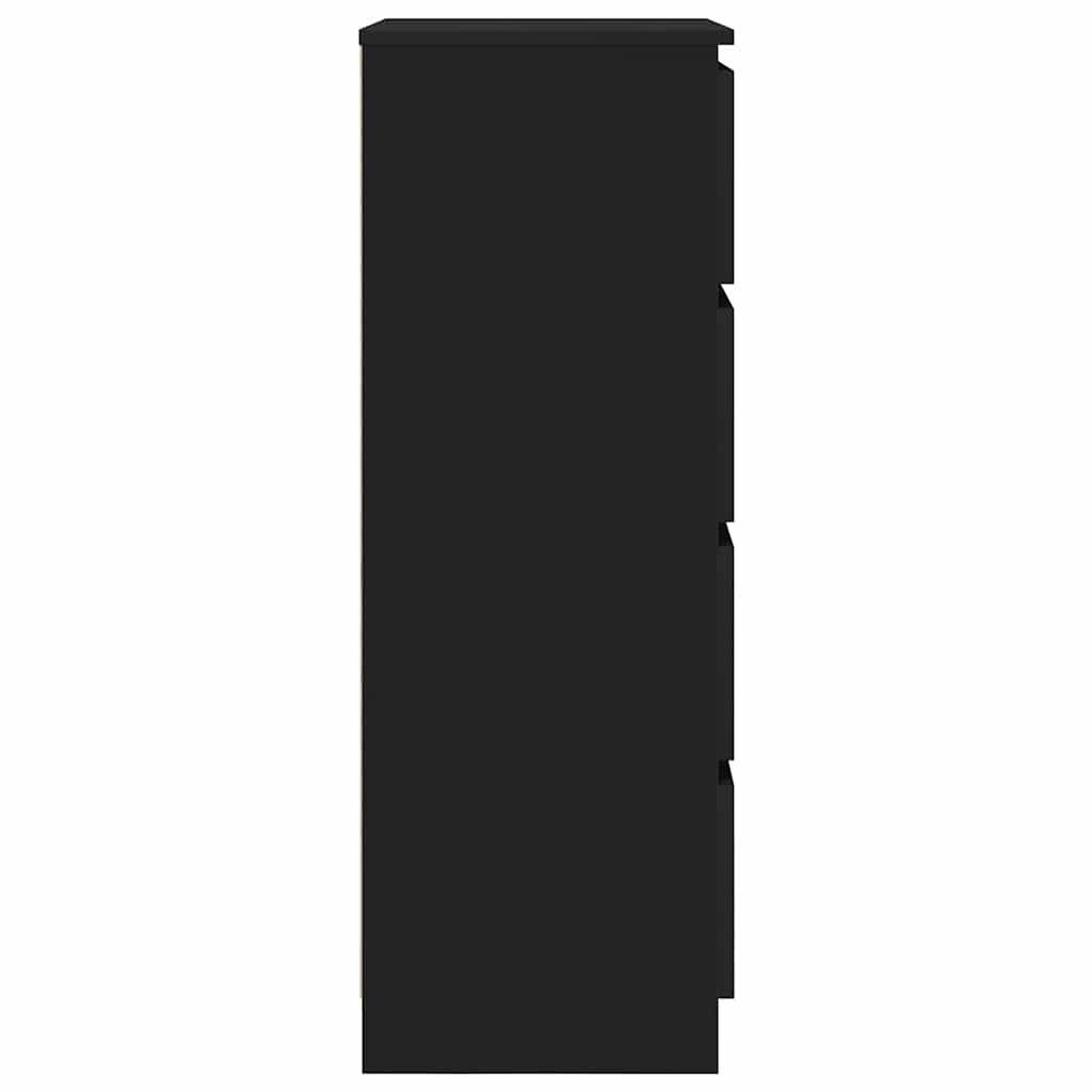 Buffet Noir 60x35x98,5 cm Bois d'ingénierie - XIOS