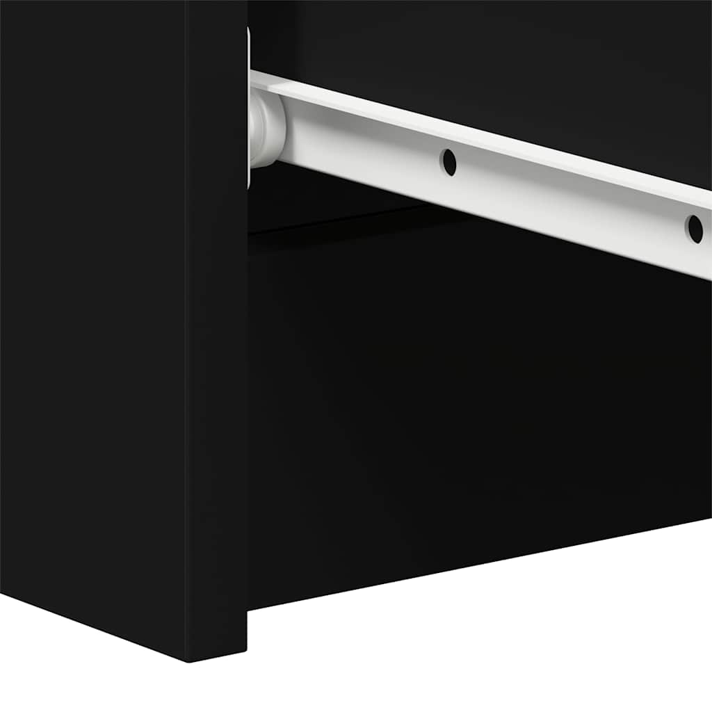 Buffet Noir 60x35x98,5 cm Bois d'ingénierie - XIOS