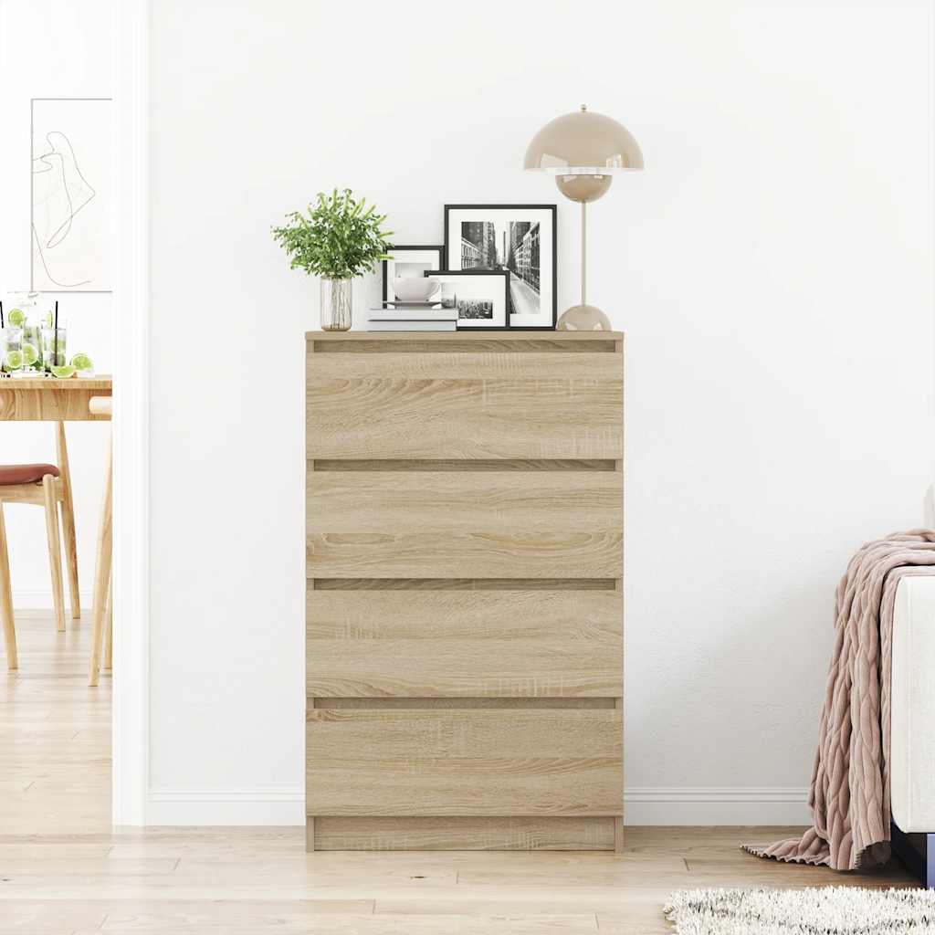Buffet Chêne sonoma 60x35x98,5 cm Bois d'ingénierie - XIOS