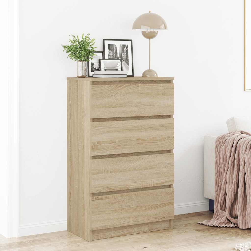 Buffet Chêne sonoma 60x35x98,5 cm Bois d'ingénierie - XIOS