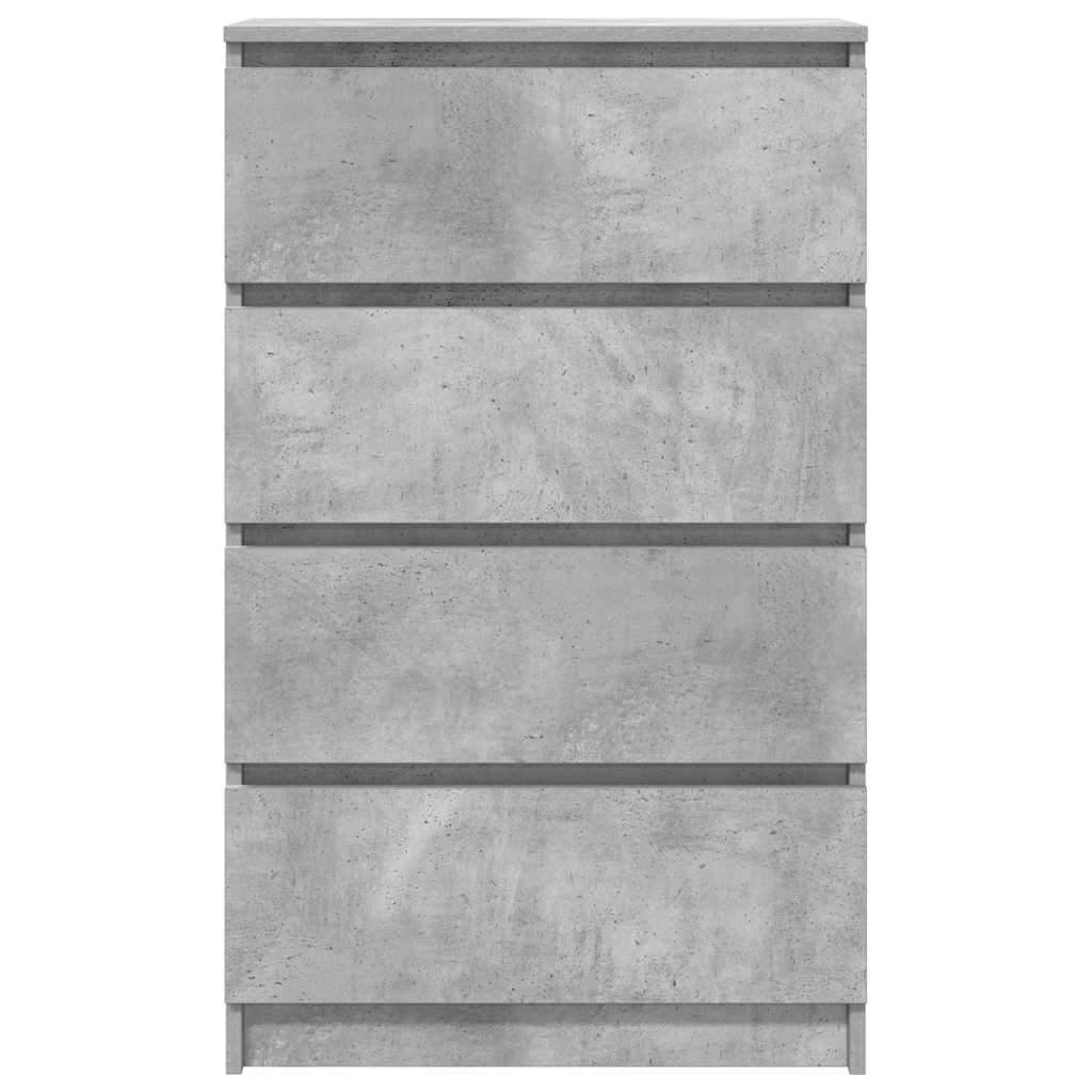 Buffet Gris béton 60x35x98,5 cm Bois d'ingénierie - XIOS
