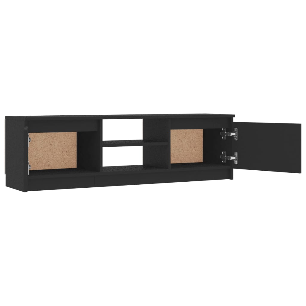 Meuble TV Gris 120x30x35,5 cm Bois d'ingénierie - XIOS