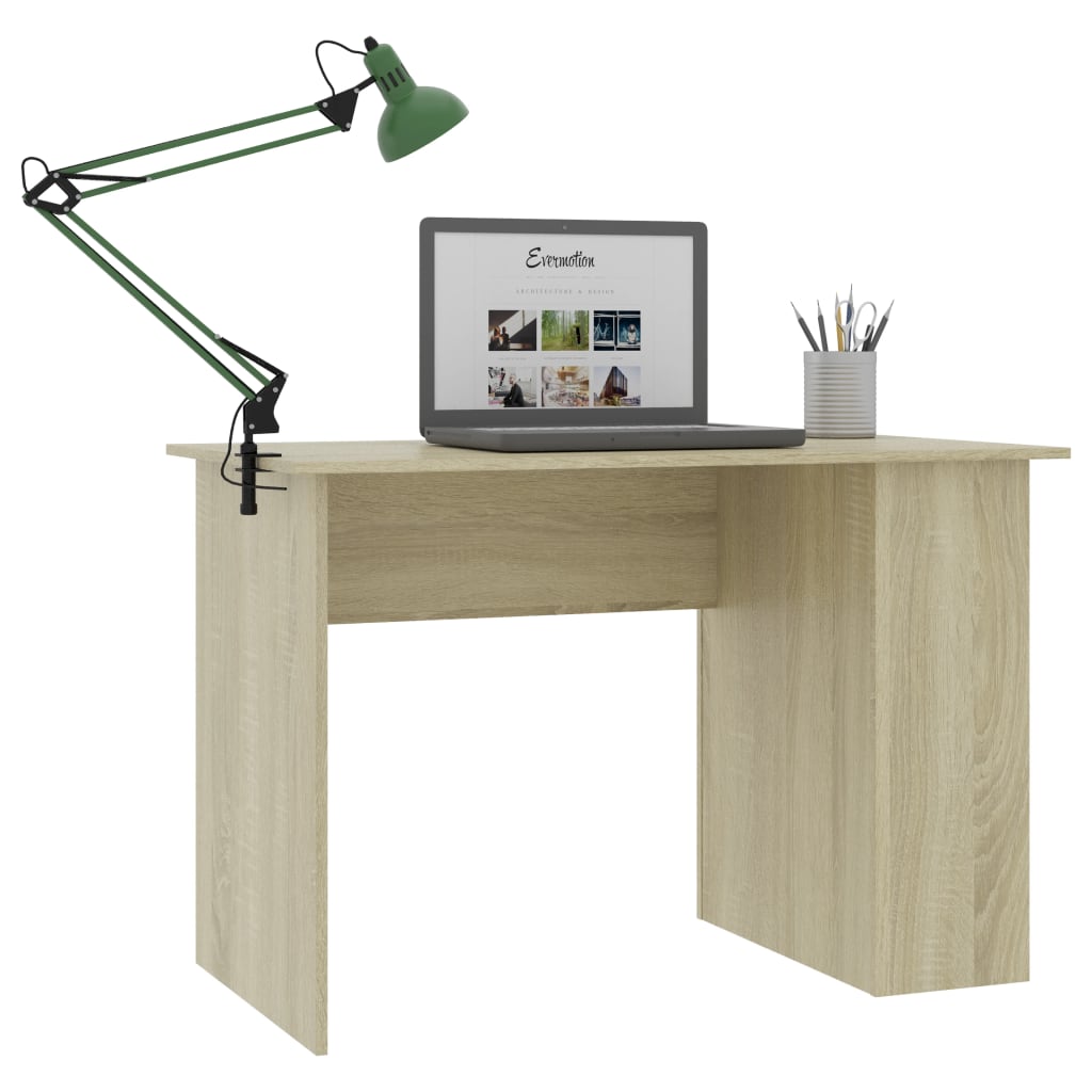 Bureau Chêne sonoma 110x60x73 cm Aggloméré - XIOS