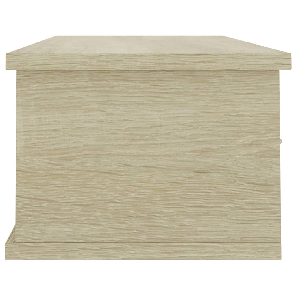 Étagère murale avec tiroirs Chêne sonoma bois d'ingénierie - XIOS