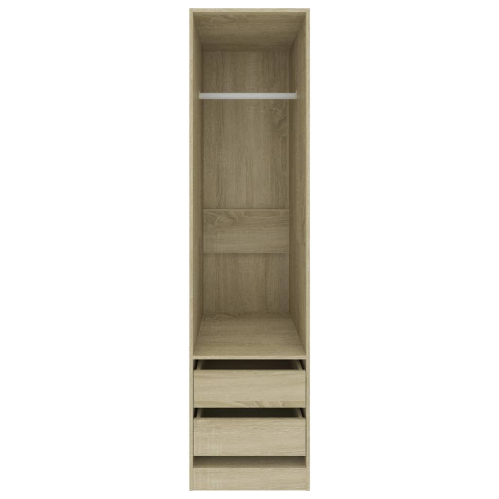 Garde-robe avec tiroirs Chêne sonoma Bois d'ingénierie - XIOS