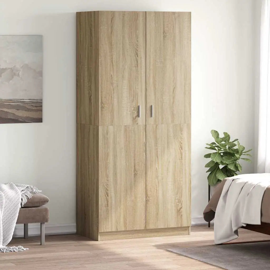 Garde-robe Chêne sonoma 90x52x200 cm Bois d’ingénierie - XIOS