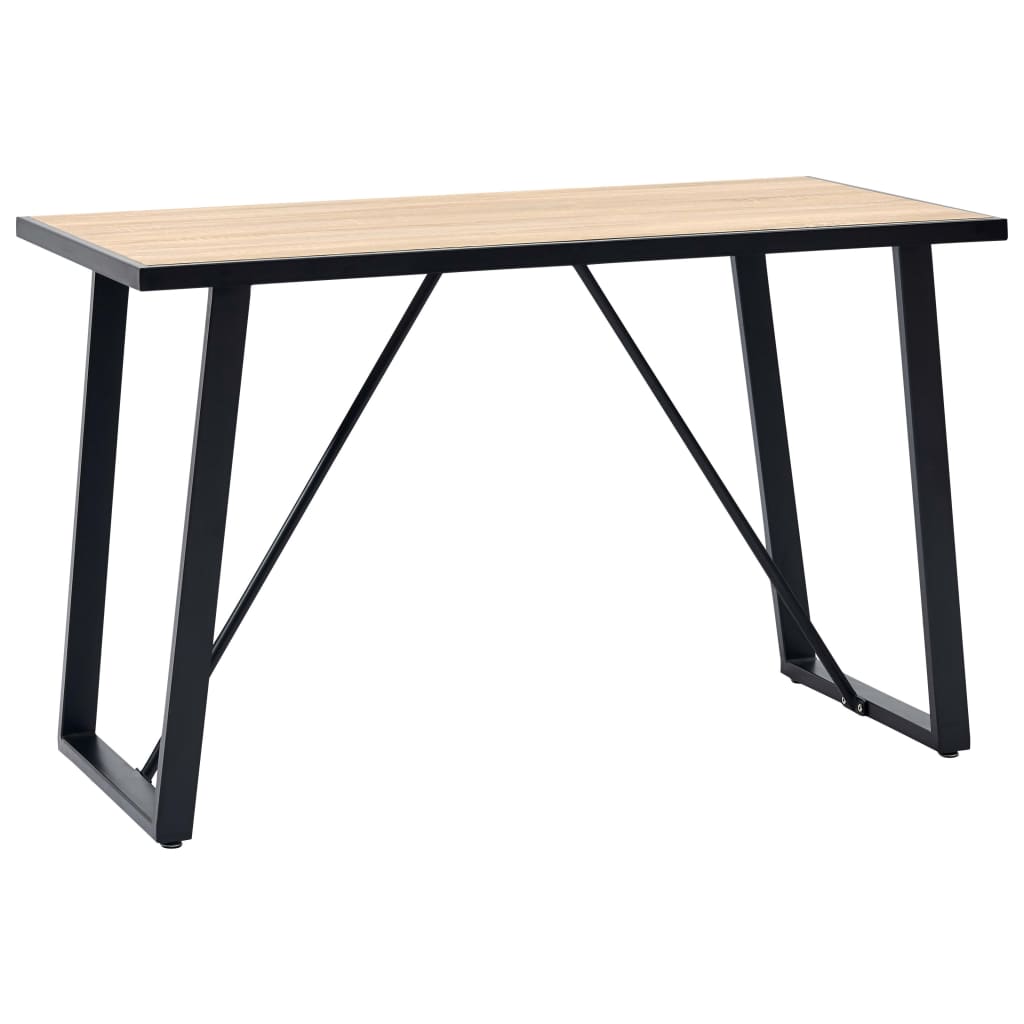 Table de salle à manger Chêne 120x60x75 cm MDF - XIOS
