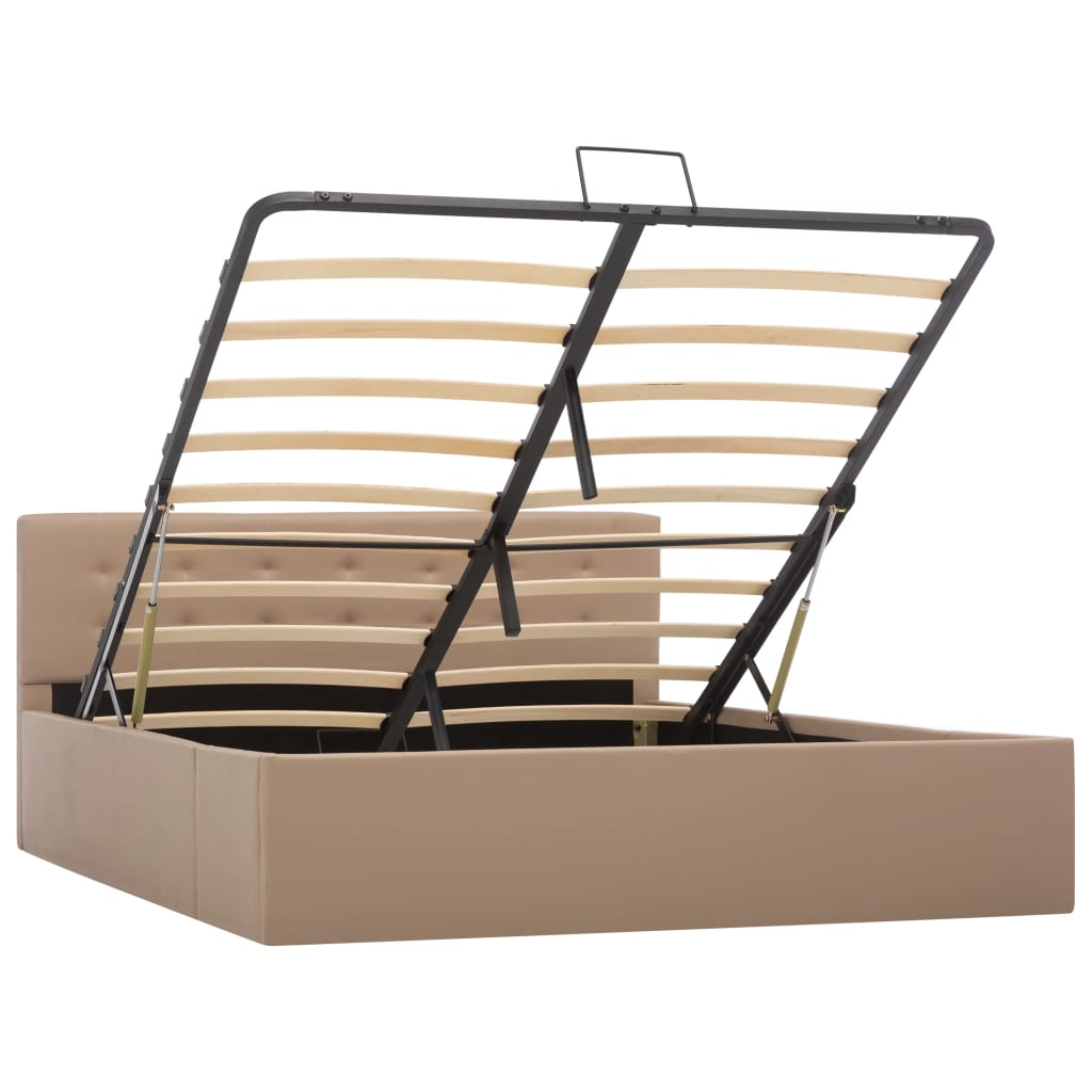 Cadre de lit à rangement hydraulique sans matelas 140x200 cm - XIOS