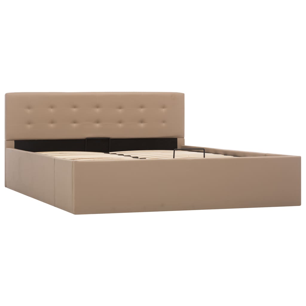 Cadre de lit à rangement hydraulique sans matelas 140x200 cm - XIOS