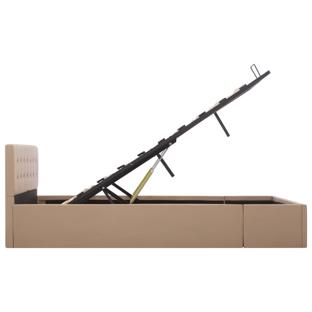 Cadre de lit à rangement hydraulique sans matelas 140x200 cm - XIOS