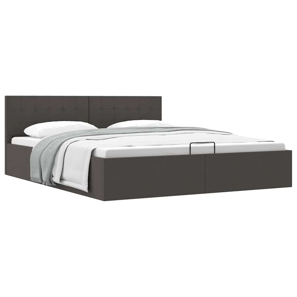 Cadre de lit à rangement hydraulique sans matelas 160x200 cm - XIOS