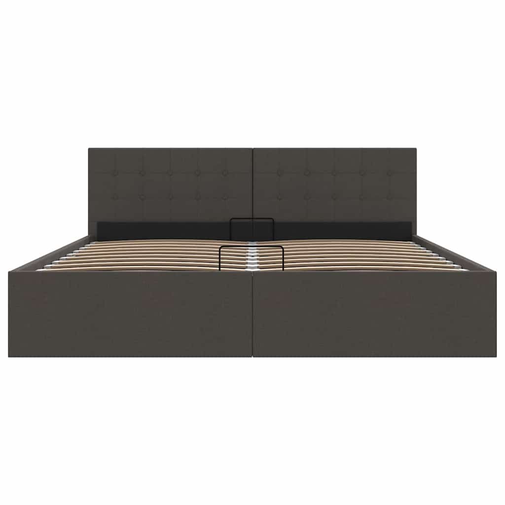 Cadre de lit à rangement hydraulique sans matelas 160x200 cm - XIOS