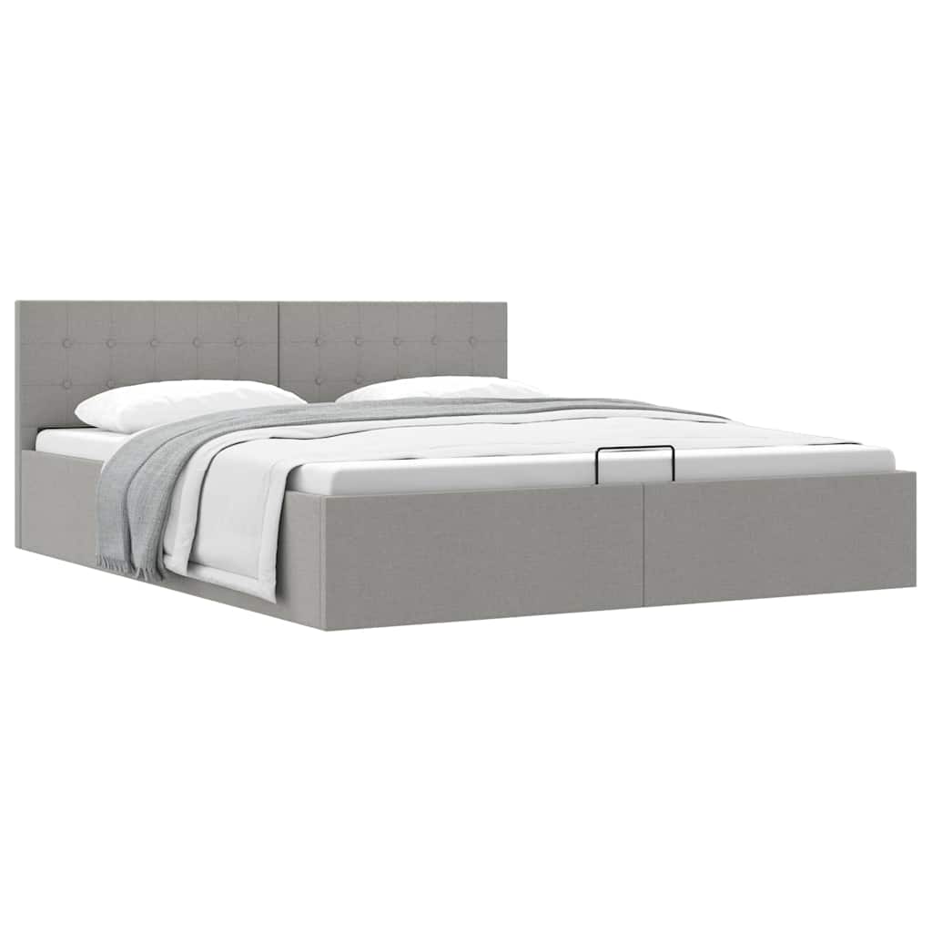 Cadre de lit à rangement hydraulique sans matelas 180x200 cm - XIOS