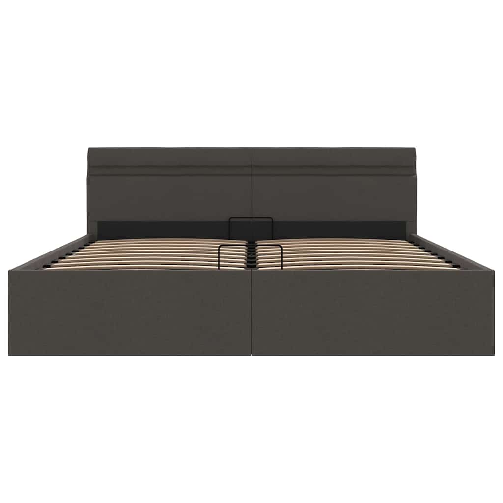 Cadre de lit à rangement hydraulique sans matelas 160x200 cm - XIOS