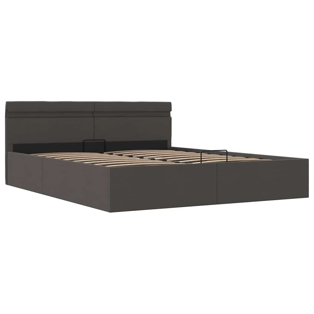 Cadre de lit à rangement hydraulique sans matelas 180x200 cm - XIOS