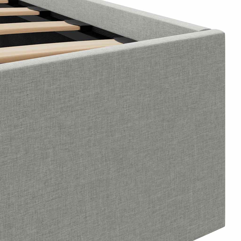 Cadre de lit à rangement hydraulique sans matelas 140x200 cm - XIOS