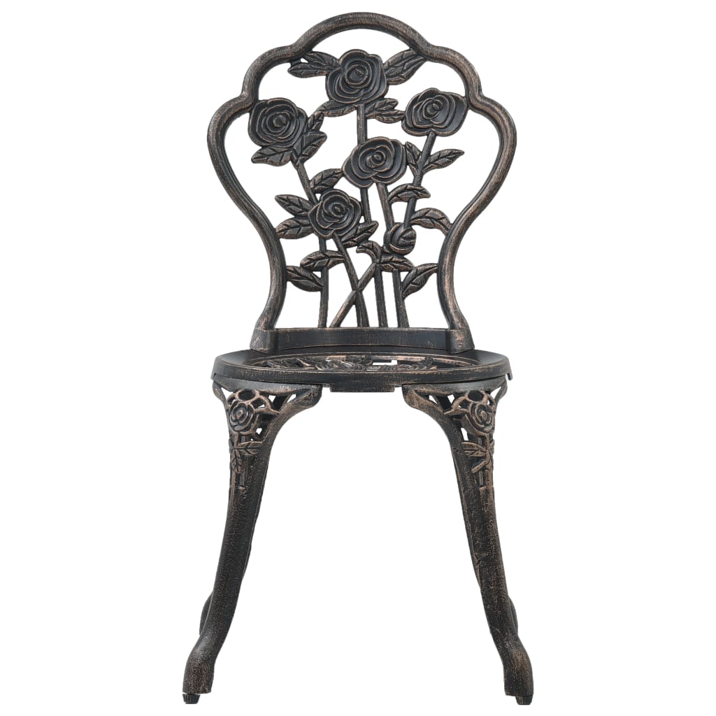Salon de bistro 3 pcs Aluminium coulé - XIOS