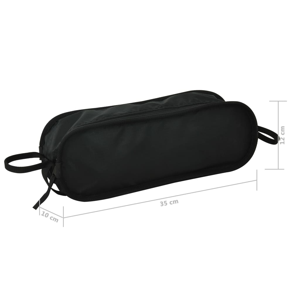 Chaises de camping pliables et sac lot de 2 Aluminium Meubles de camping vidaXL