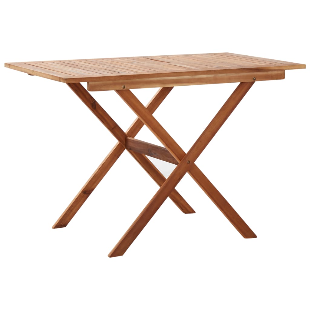 Table de jardin 110x67x74 cm Bois d'acacia massif Tables de jardin vidaXL
