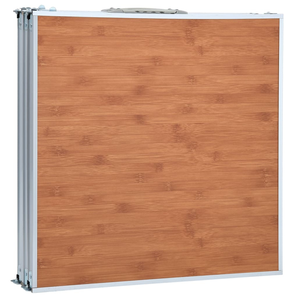 Table pliable de camping Aluminium 180x60 cm Meubles de camping vidaXL