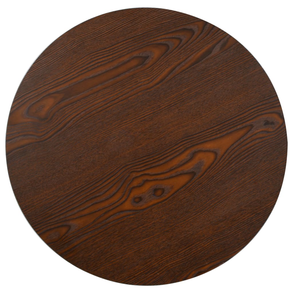 Table de bistro Marron foncé 60 cm MDF