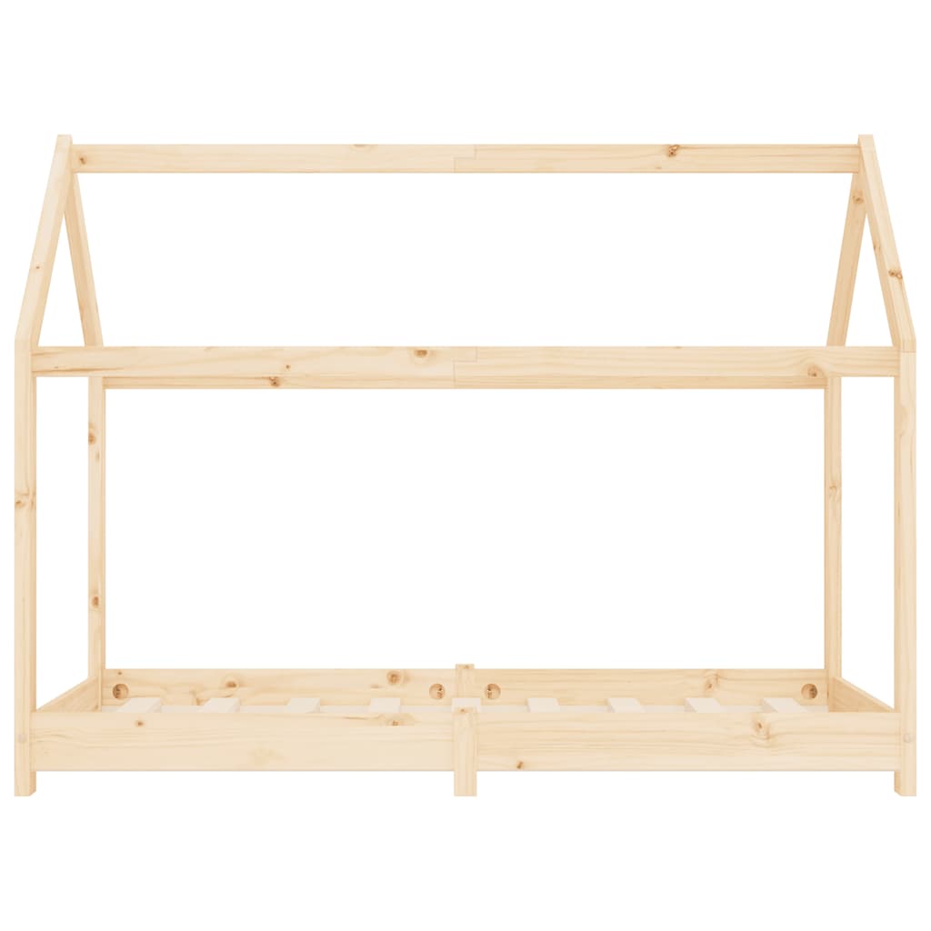 Cadre de lit d'enfant Bois de pin massif 70x140 cm - XIOS