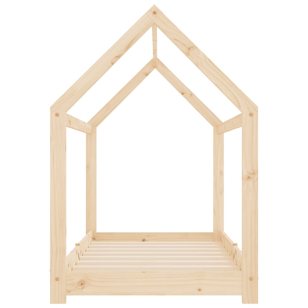 Cadre de lit d'enfant Bois de pin massif 70x140 cm - XIOS