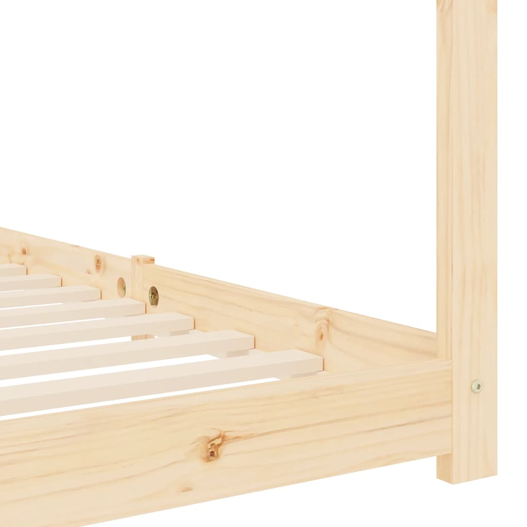 Cadre de lit d'enfant Bois de pin massif 70x140 cm - XIOS
