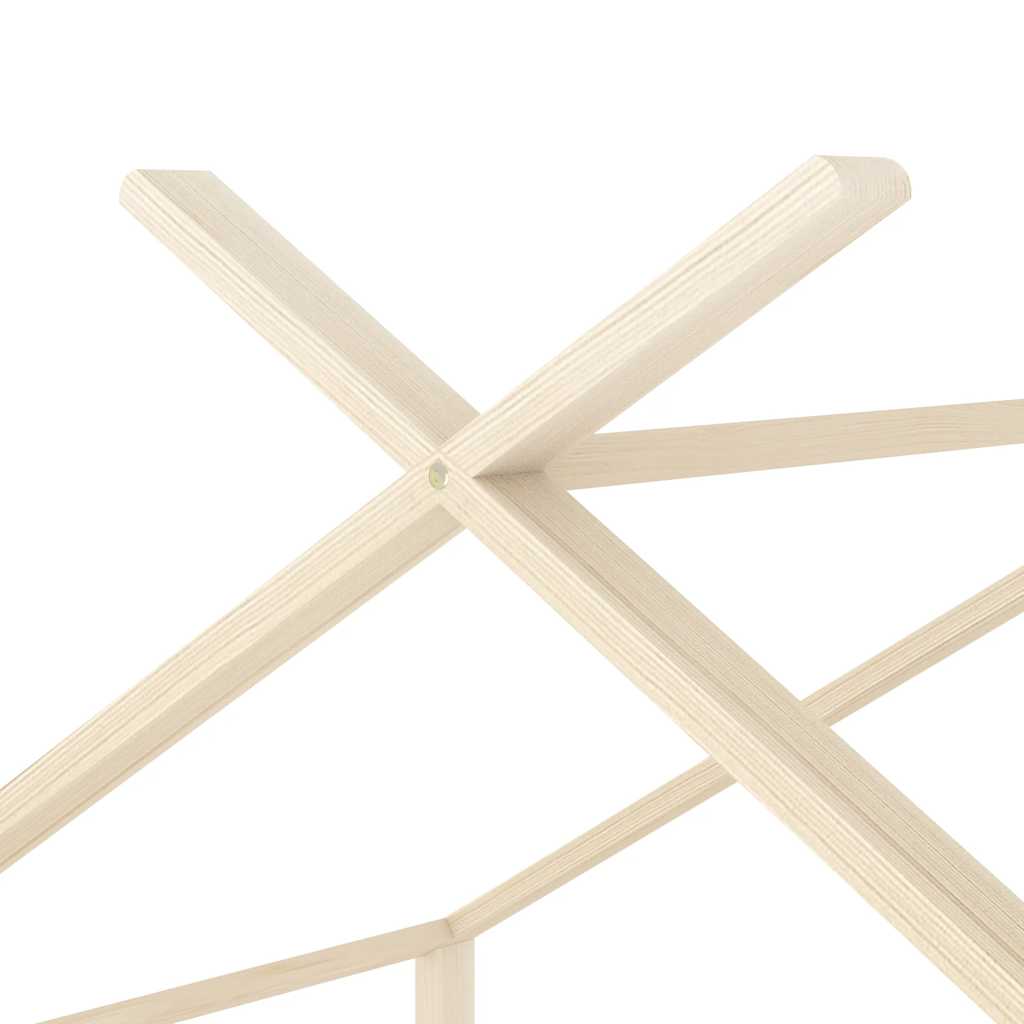 Cadre de lit d'enfant Bois de pin massif 70x140 cm - XIOS