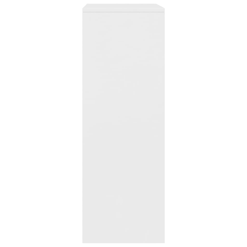 Buffet avec 6 tiroirs Blanc 50x34x96 cm Bois d'ingénierie - XIOS