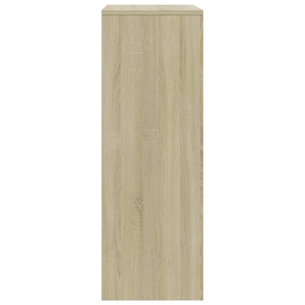 Buffet avec 6 tiroirs Chêne sonoma 50x34x96cm Bois d'ingénierie - XIOS