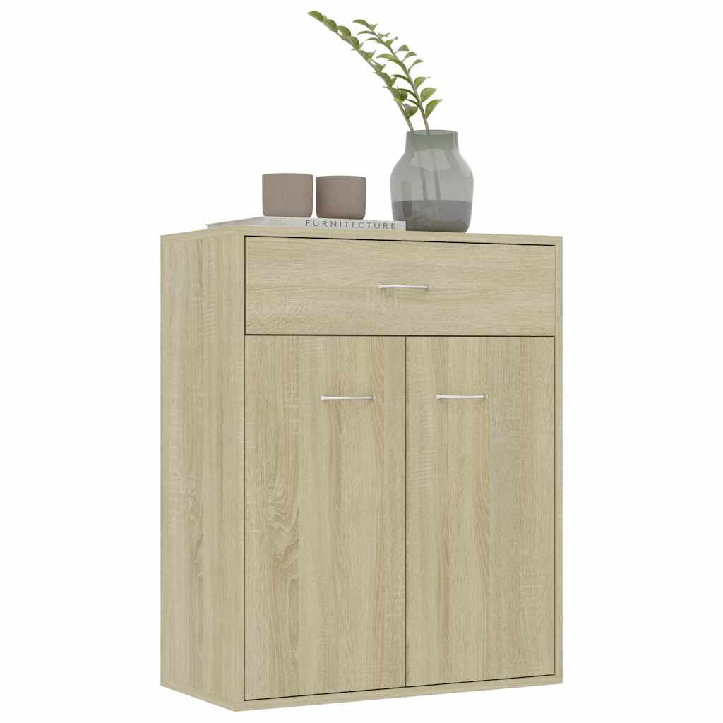 Buffet Chêne sonoma 60x30x75 cm Bois d'ingénierie - XIOS