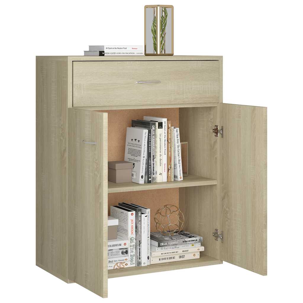 Buffet Chêne sonoma 60x30x75 cm Bois d'ingénierie - XIOS