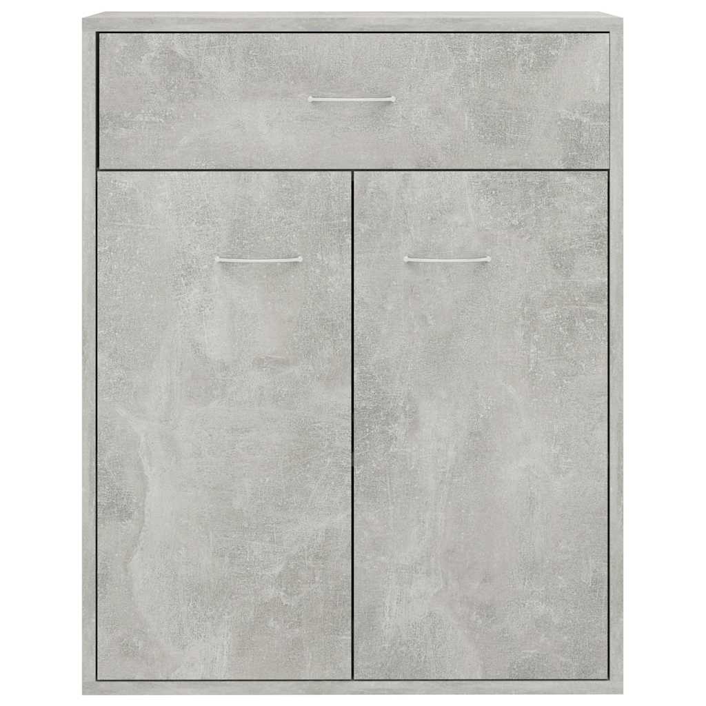 Buffet Gris béton 60x30x75 cm Bois d'ingénierie - XIOS