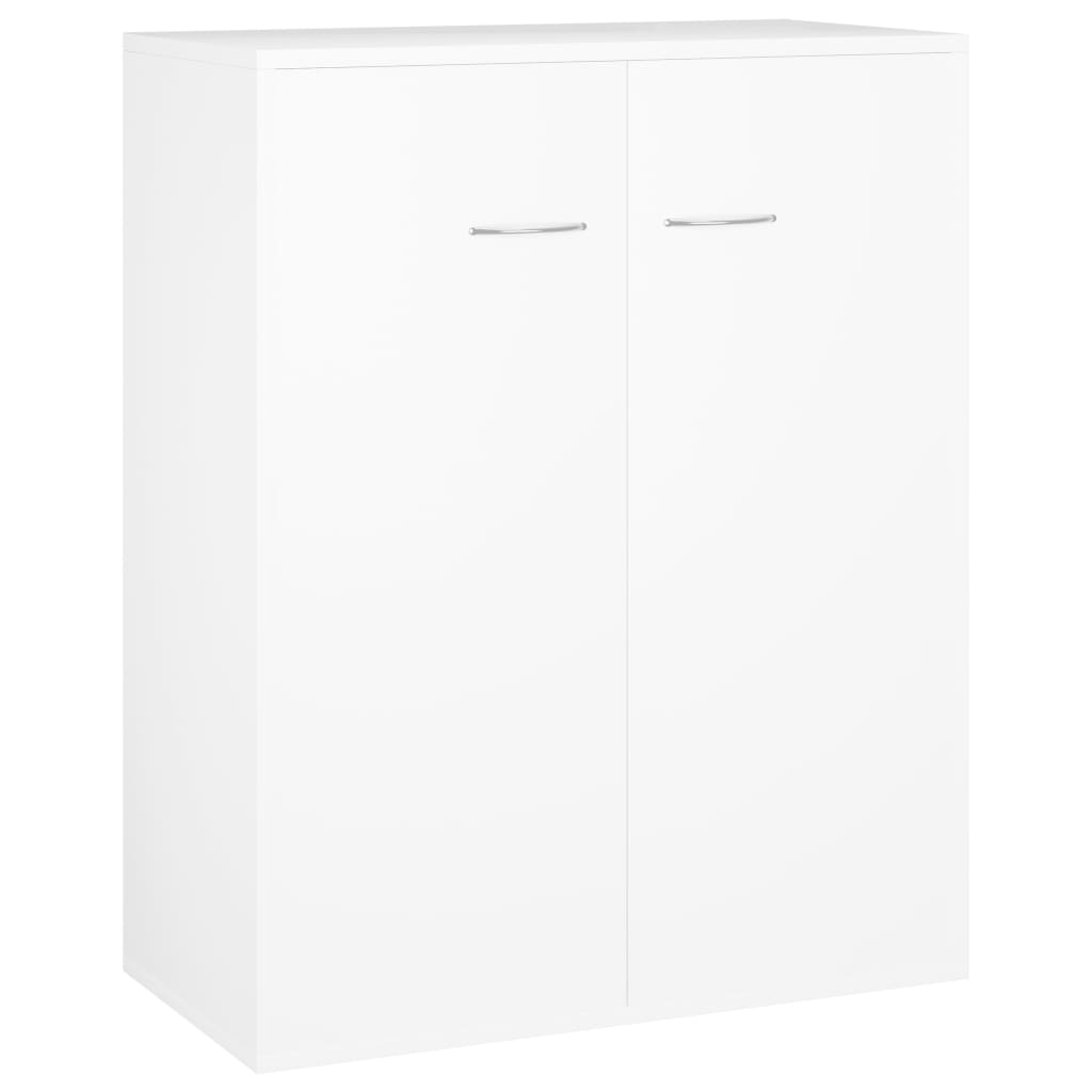 Buffet blanc 60x30x75 cm bois d'ingénierie - XIOS