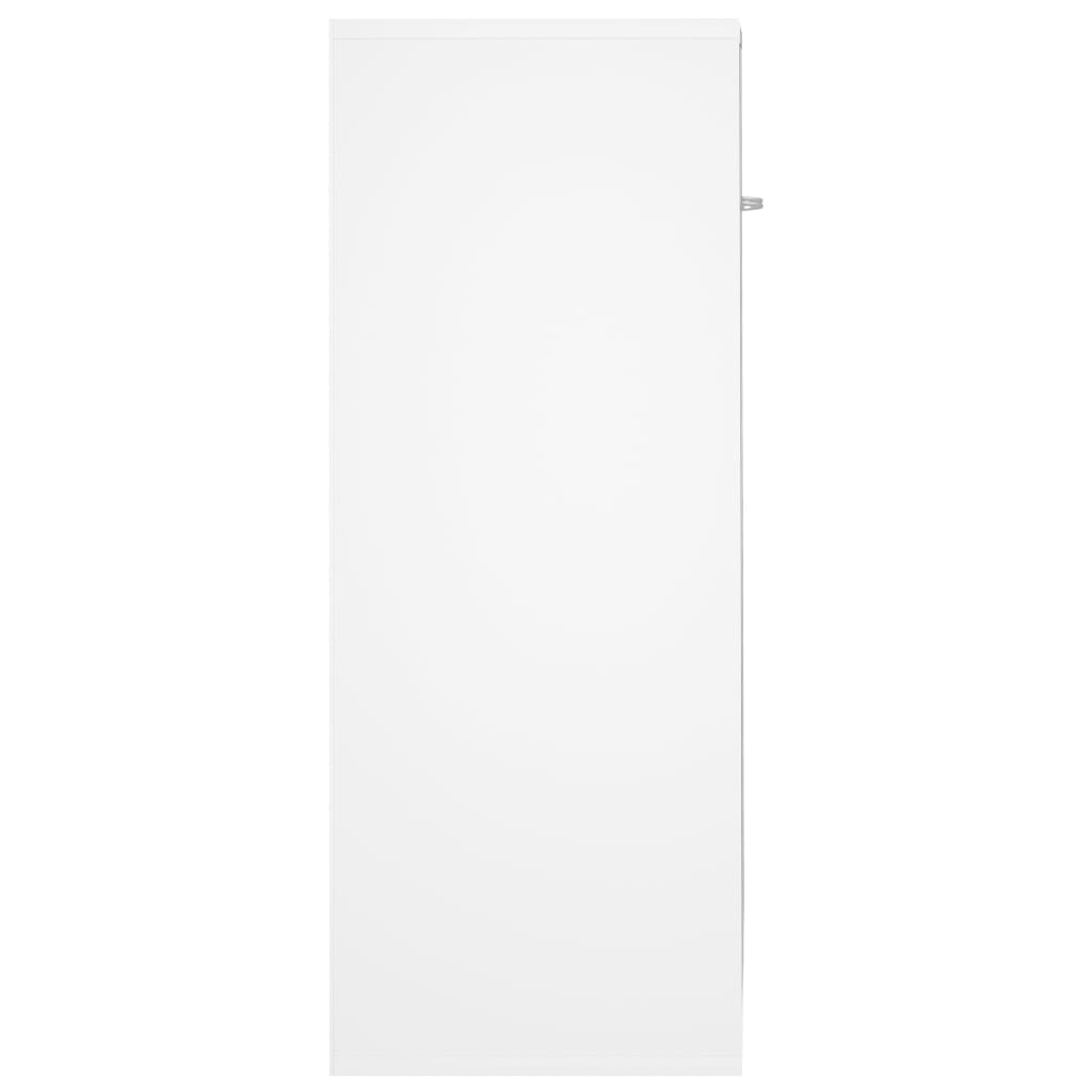 Buffet blanc 60x30x75 cm bois d'ingénierie - XIOS