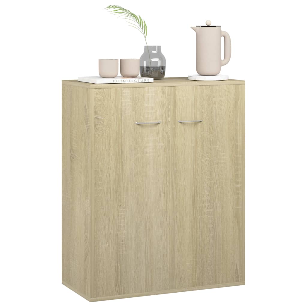 Buffet Chêne sonoma 60x30x75 cm Bois d'ingénierie - XIOS