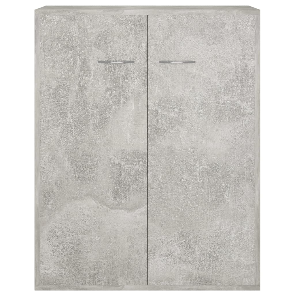 Buffet Gris béton 60x30x75 cm Bois d'ingénierie - XIOS