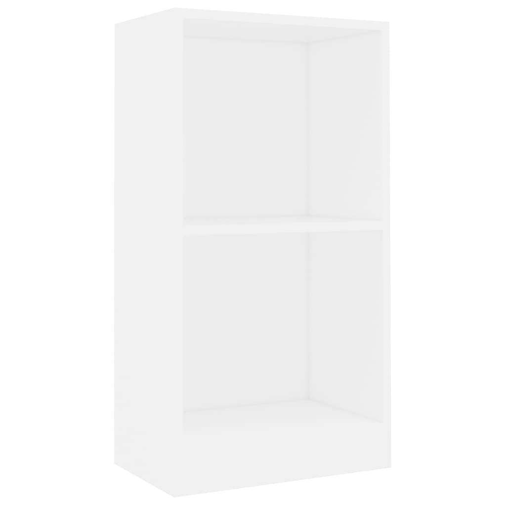 Bibliothèque blanc 40x24x75 cm bois d'ingénierie - XIOS