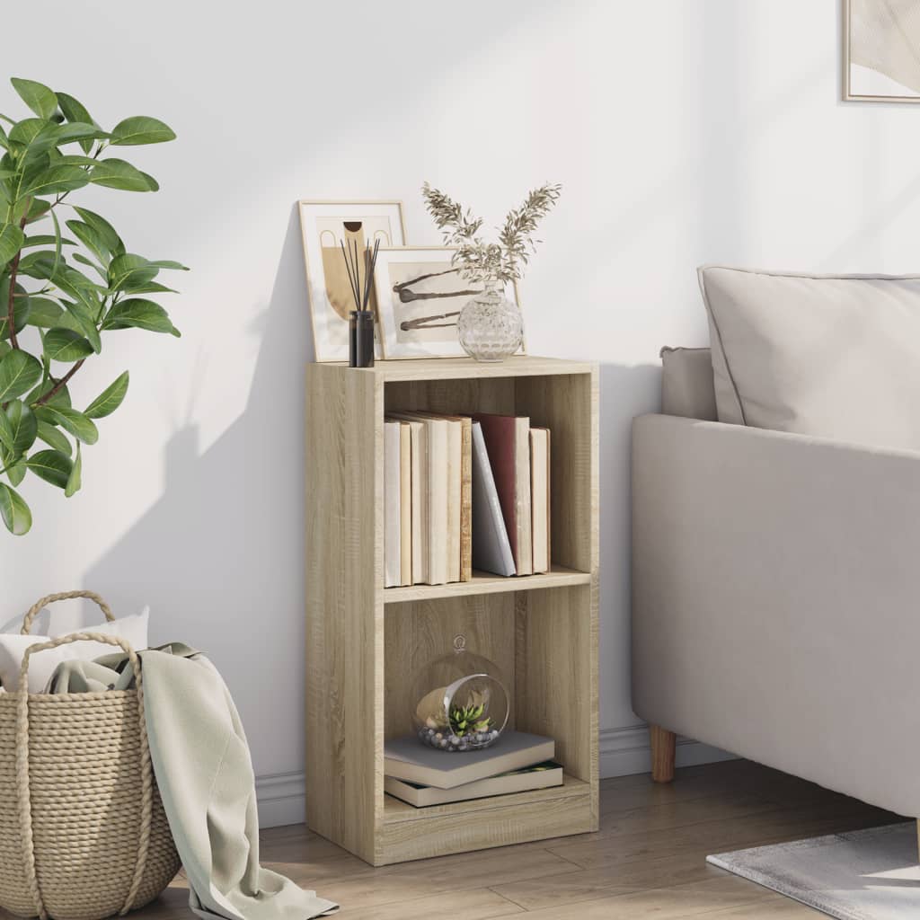 Bibliothèque Chêne sonoma 40x24x75 cm Bois d'ingénierie - XIOS