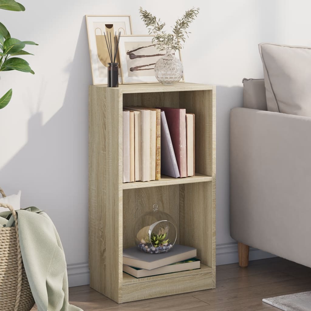 Bibliothèque Chêne sonoma 40x24x75 cm Bois d'ingénierie - XIOS