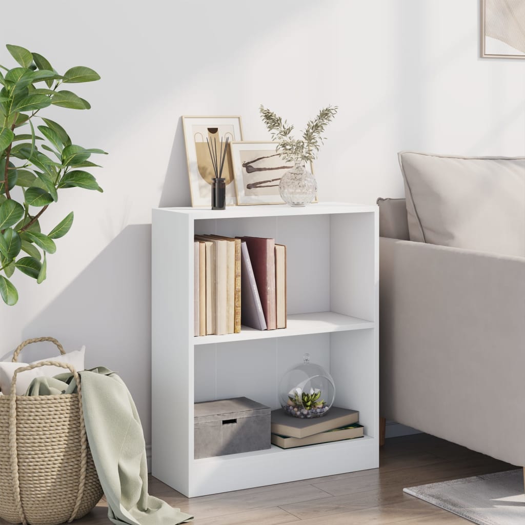Bibliothèque Blanc 60x24x76 cm Bois d'ingénierie - XIOS