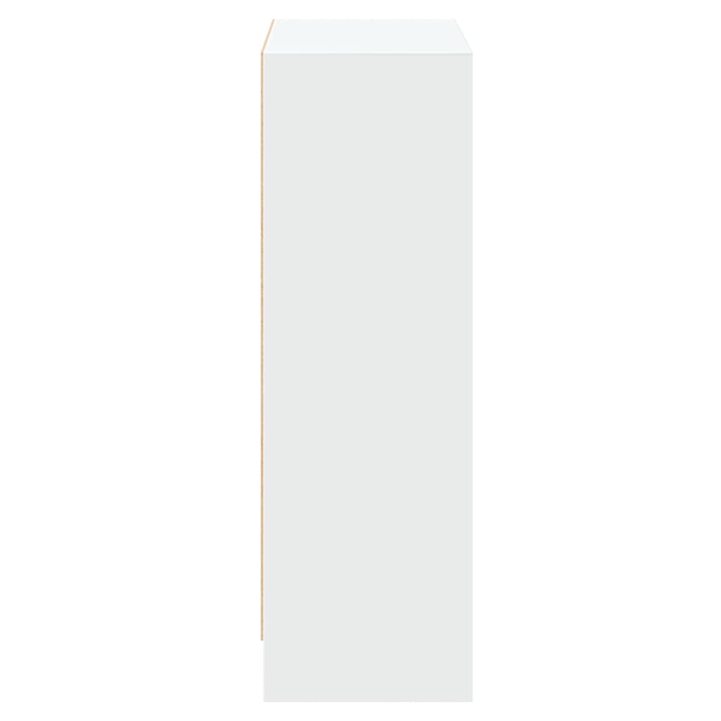 Bibliothèque Blanc 60x24x76 cm Bois d'ingénierie - XIOS