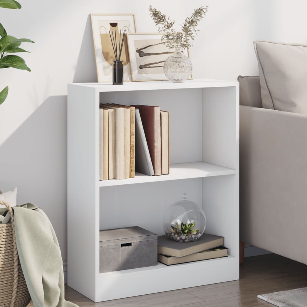 Bibliothèque Blanc 60x24x76 cm Bois d'ingénierie - XIOS