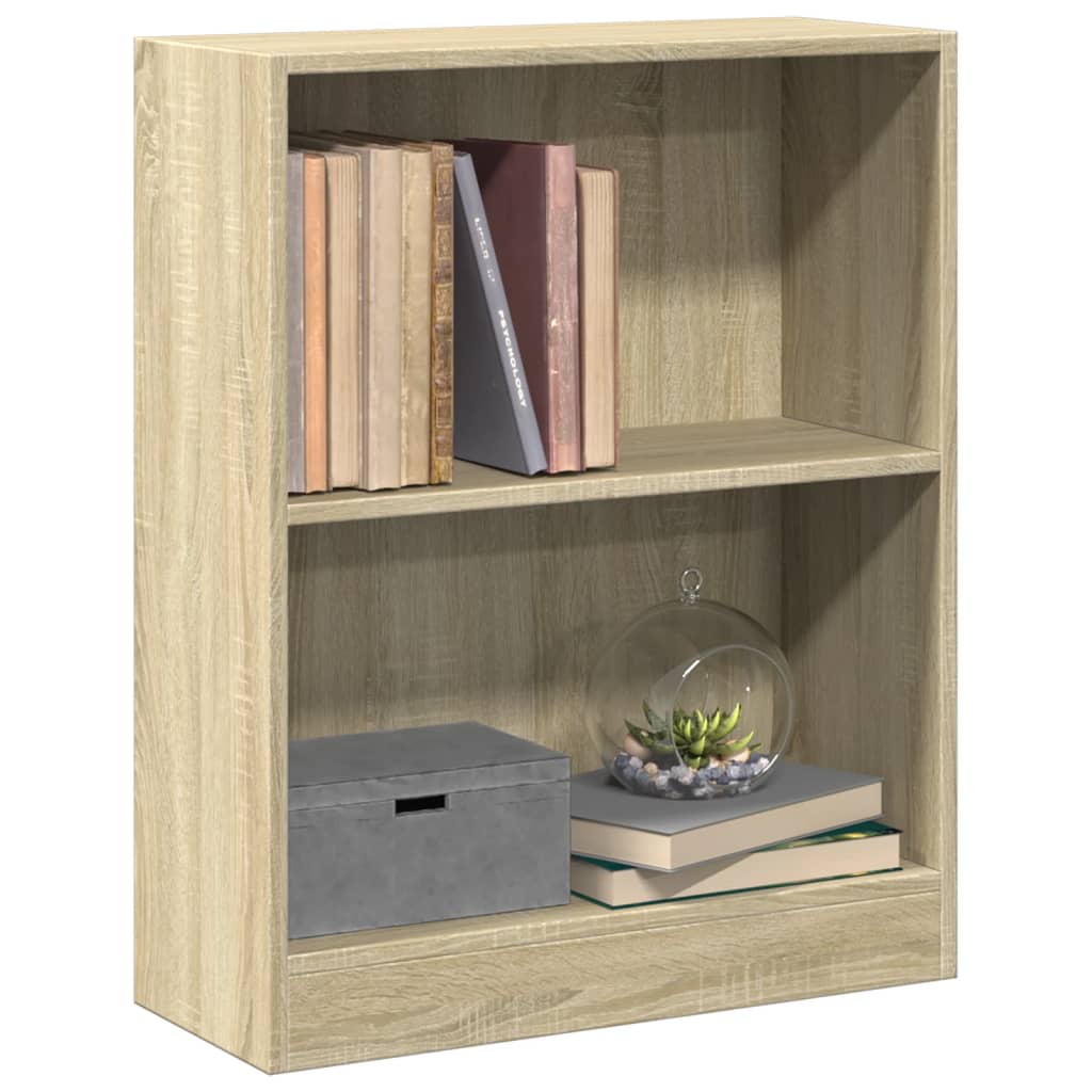 Bibliothèque Chêne sonoma 60x24x76 cm Bois d'ingénierie - XIOS