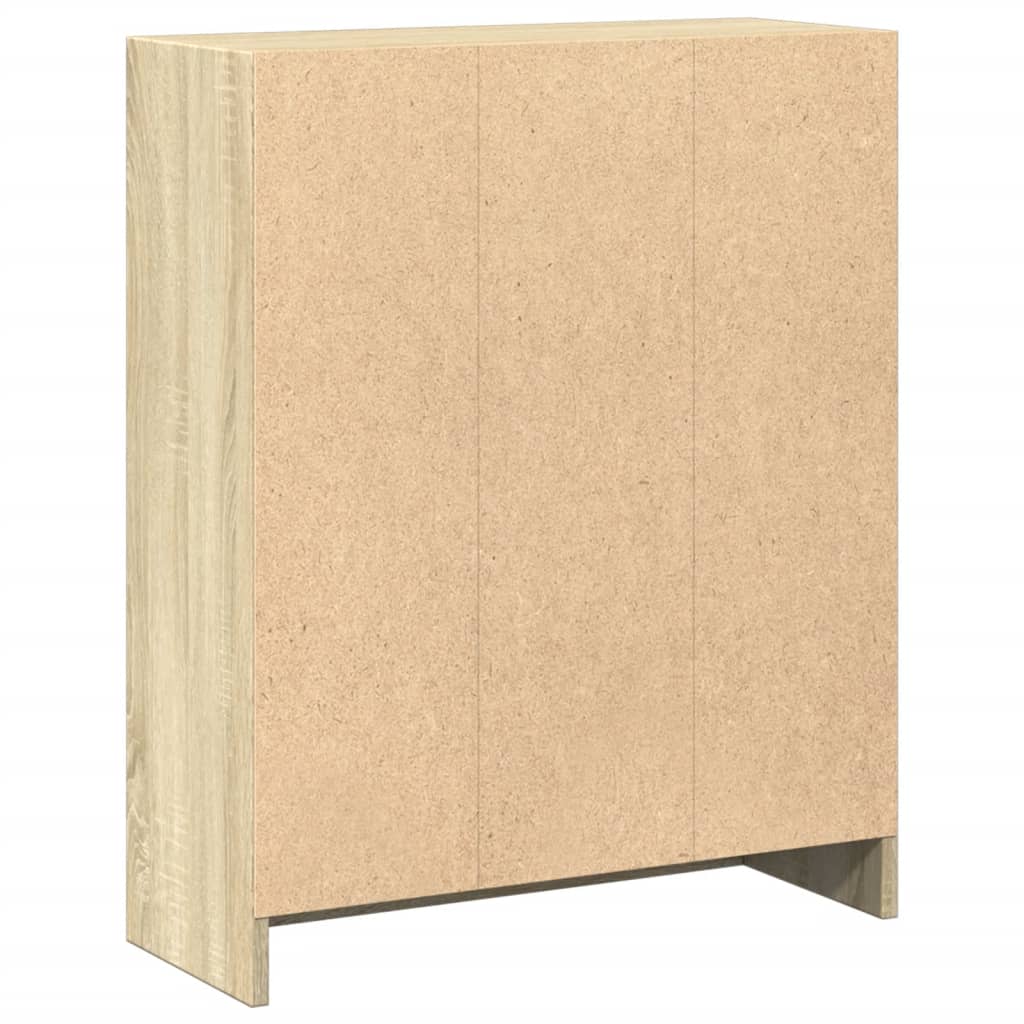 Bibliothèque Chêne sonoma 60x24x76 cm Bois d'ingénierie - XIOS